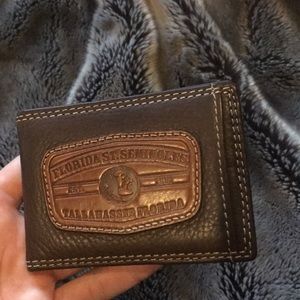 GENUINE LEATHER! The perfect FSU gift